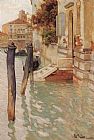 On The Grand Canal, Venice by Fritz Thaulow